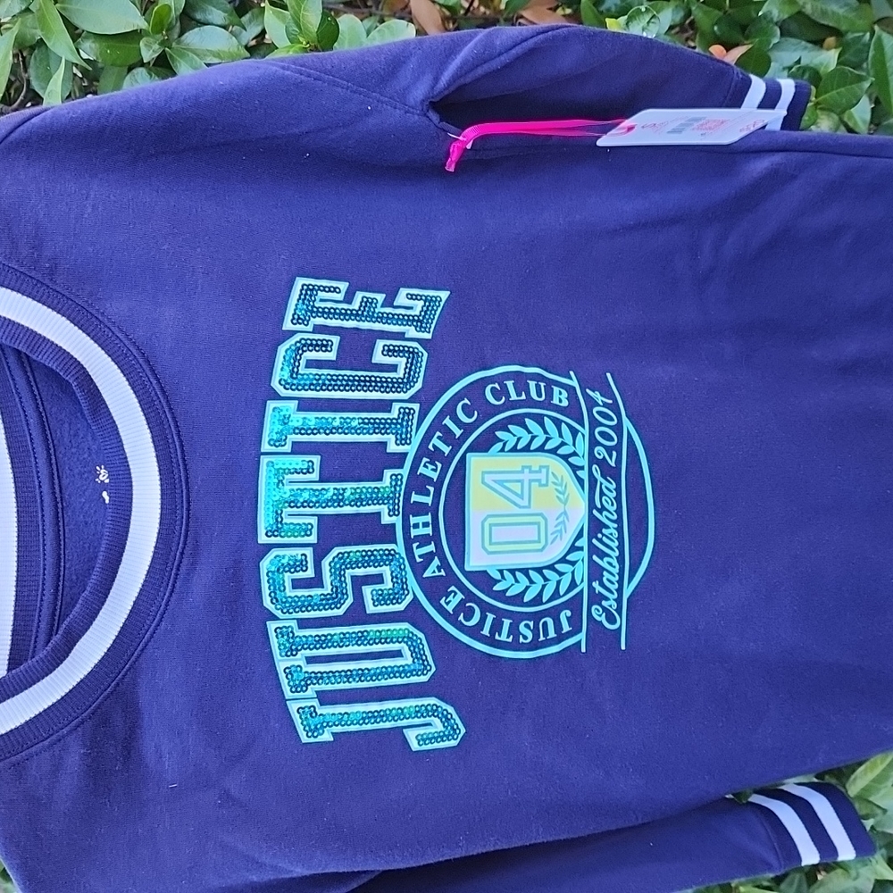 Justice pullover sweatshirt
